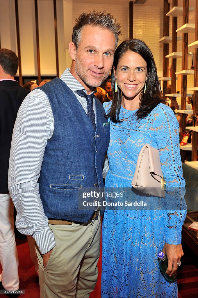James Rosenfield Interior designer Jeffrey Alan Marks and Allison O'Malley attend a ...