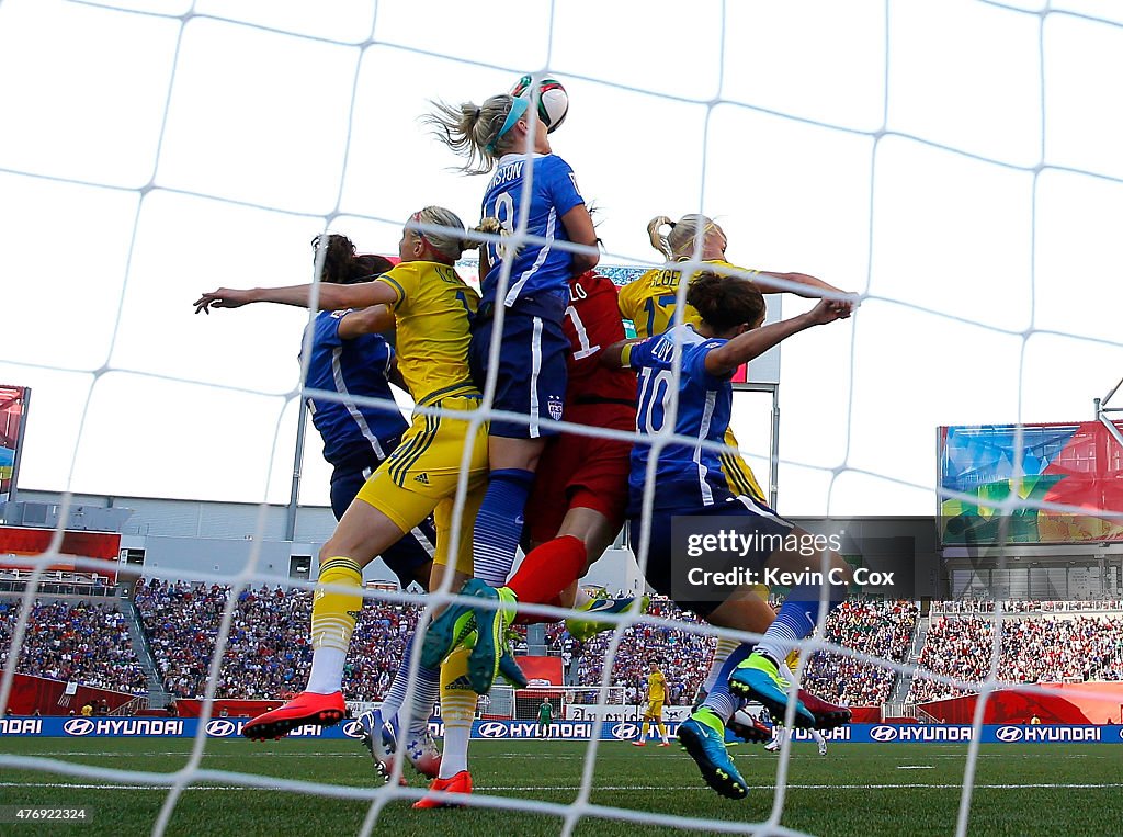 USA v Sweden: Group D - FIFA Women's World Cup 2015