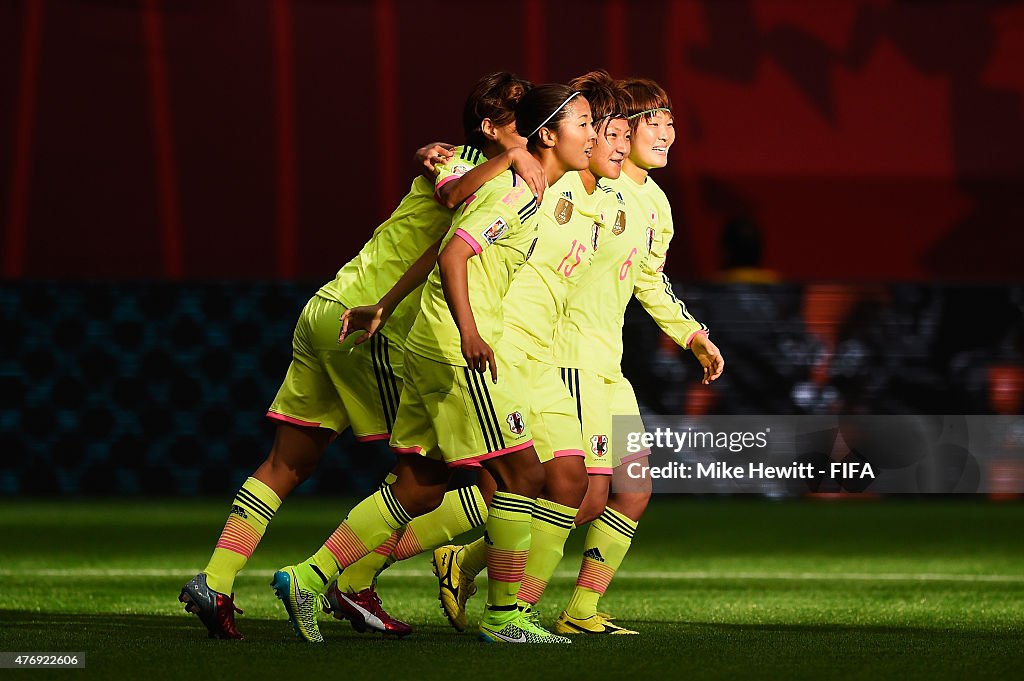 Japan v Cameroon: Group C - FIFA Women's World Cup 2015