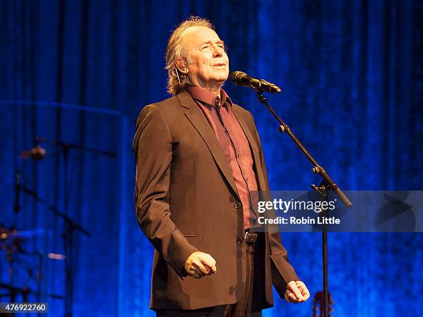 Joan Manuel Serrat performs at Barbican Centre on June 12, 2015 in London, United Kingdom