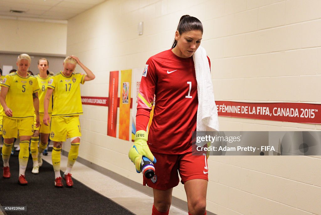 USA v Sweden: Group D - FIFA Women's World Cup 2015