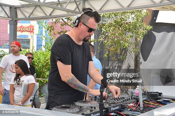 Dave Aude appears at Ditch Fridays at Palms Pool & Dayclub on June 12, 2015 in Las Vegas, Nevada.