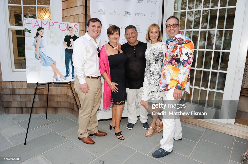 Hamptons Magazine Celebrates Cover Stars Sean Avery And Hilary Rhoda