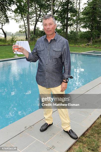 Mike Bazik attends as Hamptons Magazine celebrates cover stars Sean Avery and Hilary Rhoda at Barn & Vine on June 12, 2015 in Bridgehampton, New York.