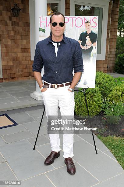 Scott Currie attends as Hamptons Magazine celebrates cover stars Sean Avery and Hilary Rhoda at Barn & Vine on June 12, 2015 in Bridgehampton, New...