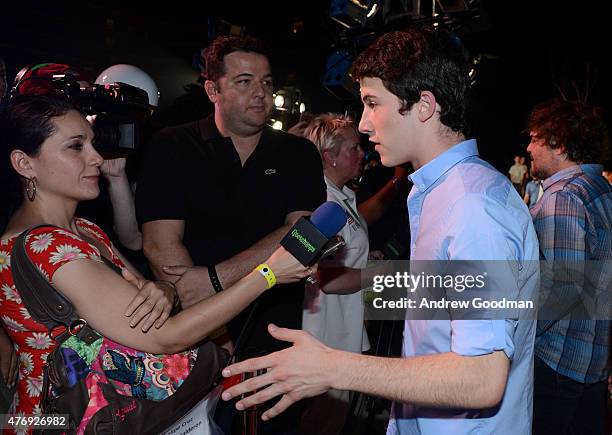 Actor Dylan Minnette attends "Goosebumps" photo call during Summer Of Sony Pictures Entertainment 2015 at The Ritz-Carlton Cancun on June 12, 2015 in...