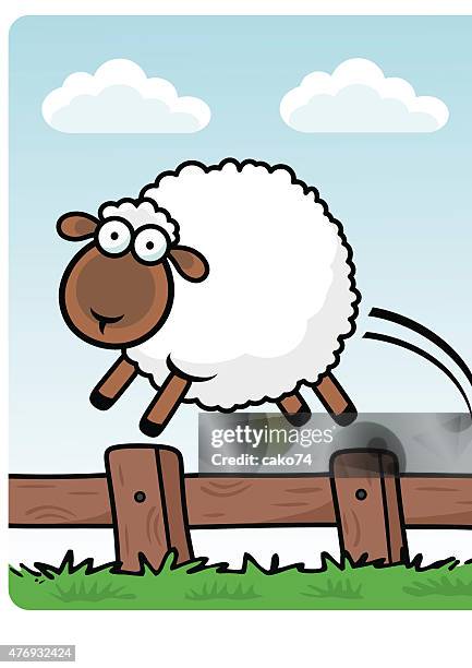 sheep - funny sheep stock illustrations