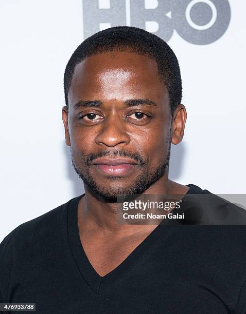 Dule Hill attends the HBO and ABFF "Ballers" celebration at The Skylark on June 12, 2015 in New York City.