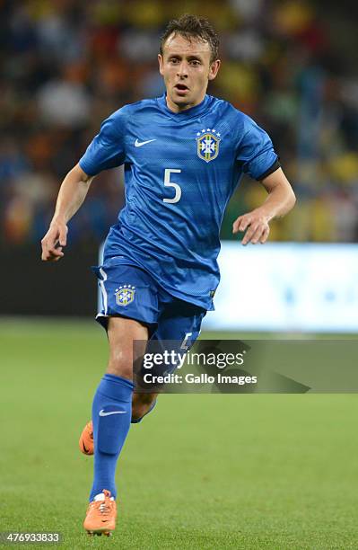 During the International Friendly match between South Africa and Brazil at FNB Stadium on March 05, 2014 in Johannesburg, South Africa.