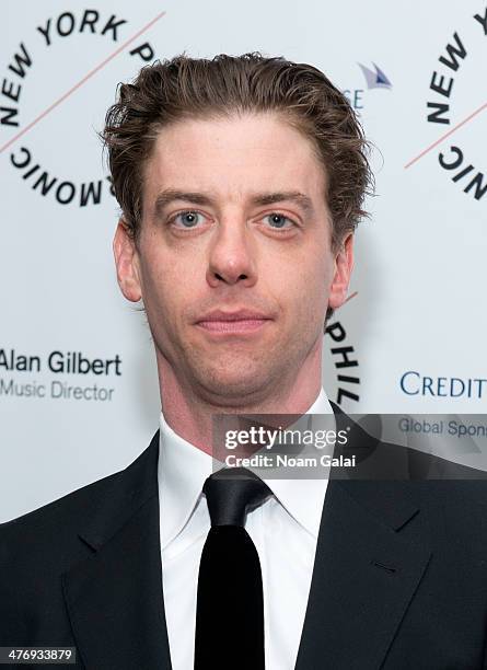 Actor Christian Borle attends the 2014 The New York Philharmonic Spring Gala featuring "Sweeney Todd: The Demon Barber of Fleet Street" at Josie...