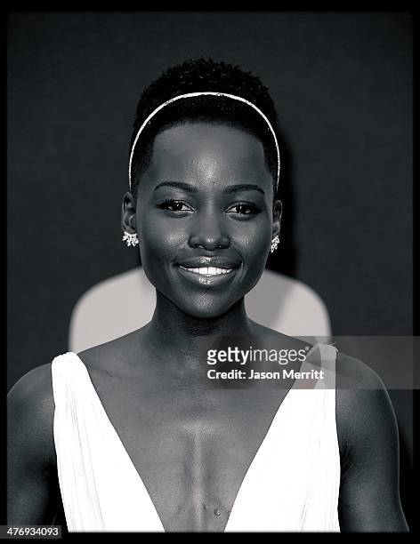 Actress Lupita Nyong'o attends the Oscars held at Hollywood & Highland Center on March 2, 2014 in Hollywood, California.