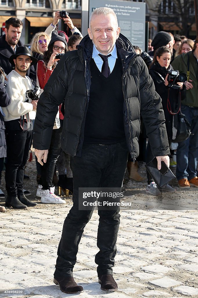 Celebrity Sighting At Paris Fashion Week - March 5 - Womenswear Fall/Winter 2014-2015