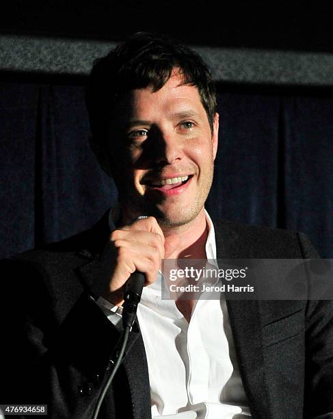 Damian Kulash of OK Go speaks onstage at "The Music Videos of OK Go" screening during the 2015 Los Angeles Film Festival at Regal Cinemas L.A. Live...