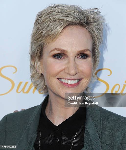 Actress Jane Lynch arrives at CBS Television Studios 3rd Annual Summer Soiree Party at The London Hotel on May 18, 2015 in West Hollywood, California.
