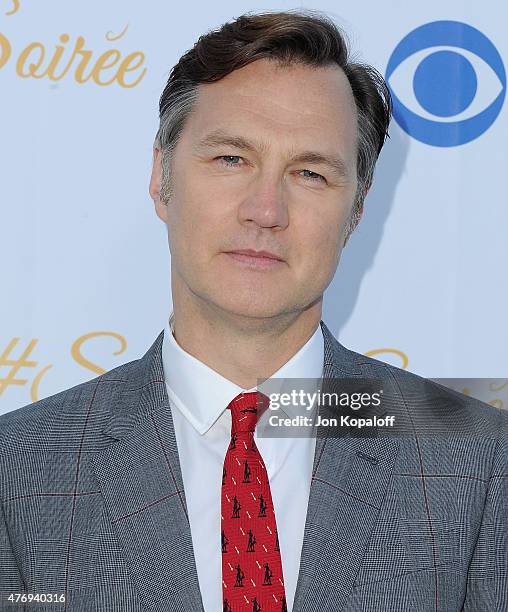 Actor David Morrissey arrives at CBS Television Studios 3rd Annual Summer Soiree Party at The London Hotel on May 18, 2015 in West Hollywood,...