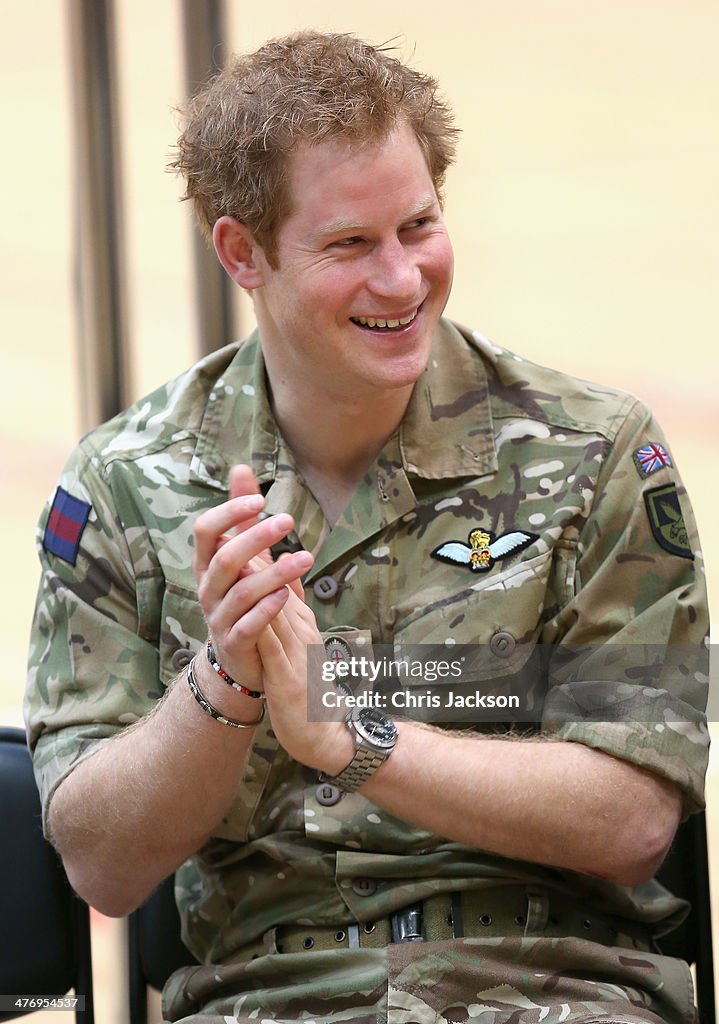 Prince Harry Launches The Invictus Games