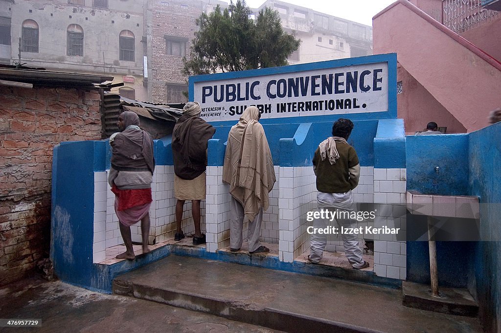 Public convenience Varanasi, India