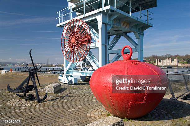 dockland architecture, chatham, kent, england - chatham dockyard foto e immagini stock