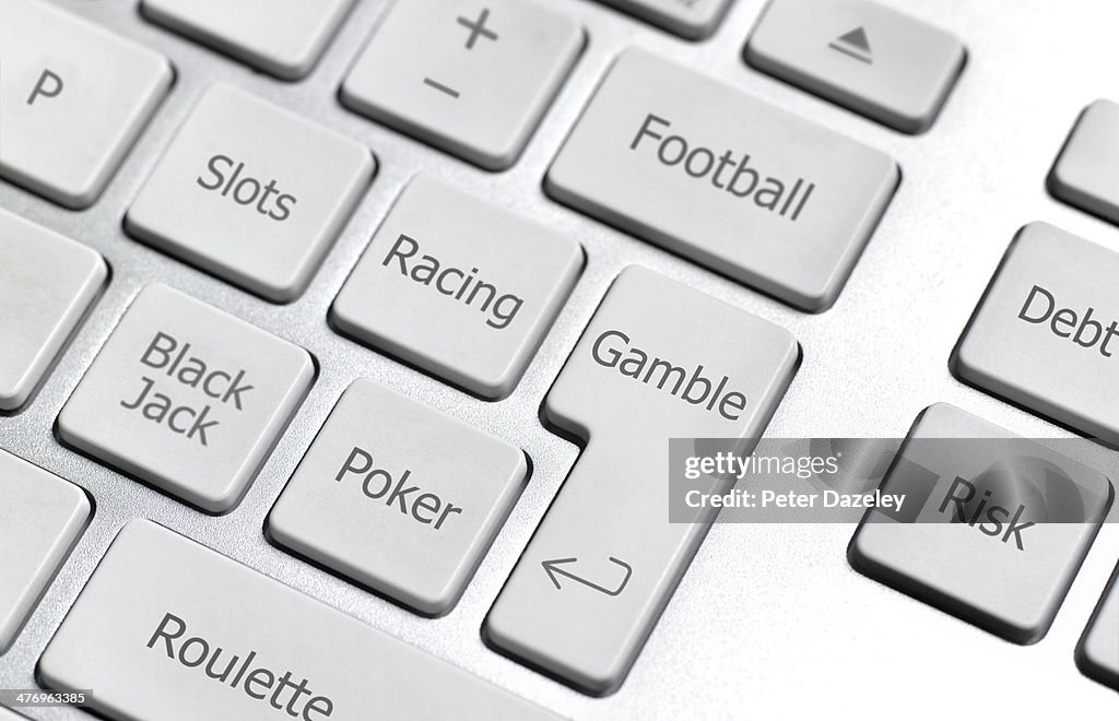 The addiction of online gambling