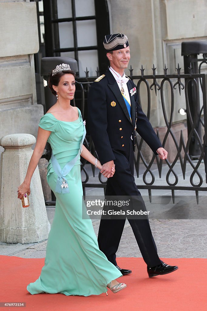 Ceremony And Arrivals: Wedding Of Prince Carl Philip Of Sweden And Sofia Hellqvist