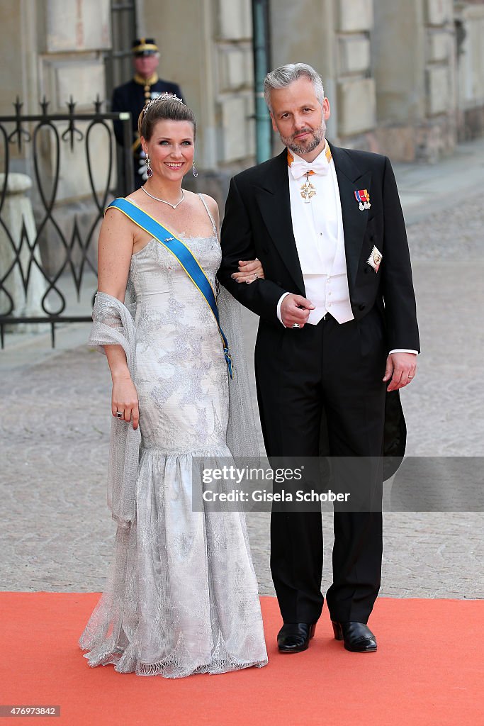 Ceremony And Arrivals:  Wedding Of Prince Carl Philip Of Sweden And Sofia Hellqvist