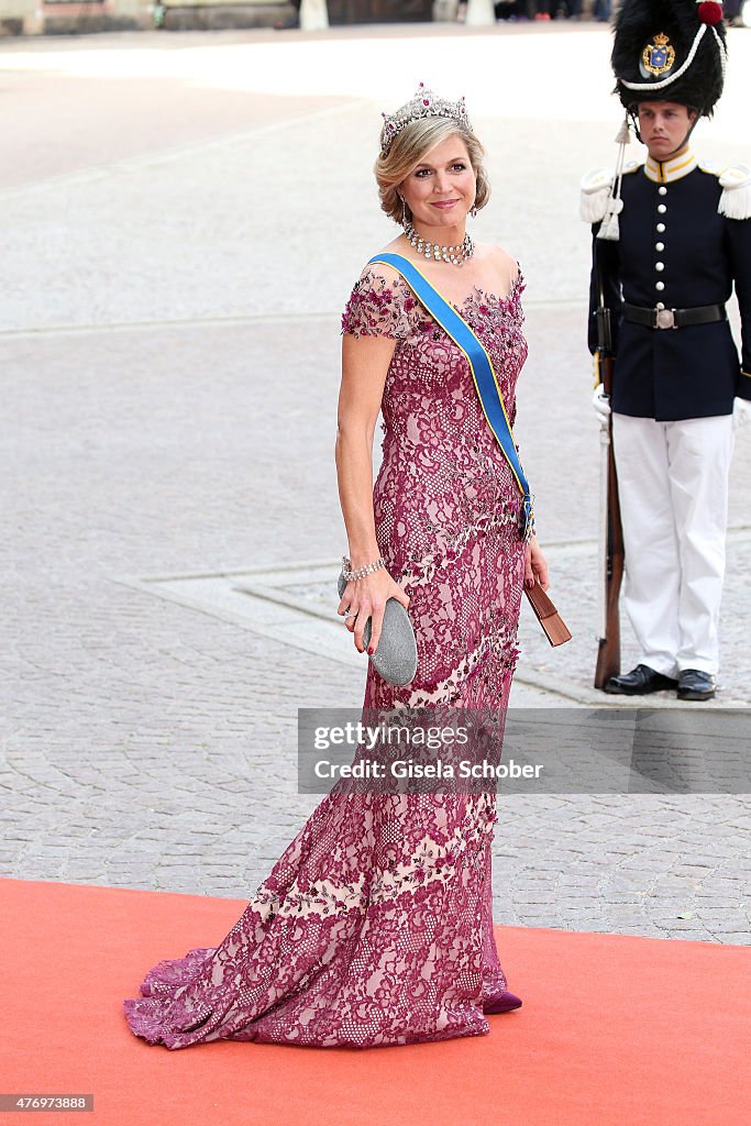 Ceremony And Arrivals:  Wedding Of Prince Carl Philip Of Sweden And Sofia Hellqvist