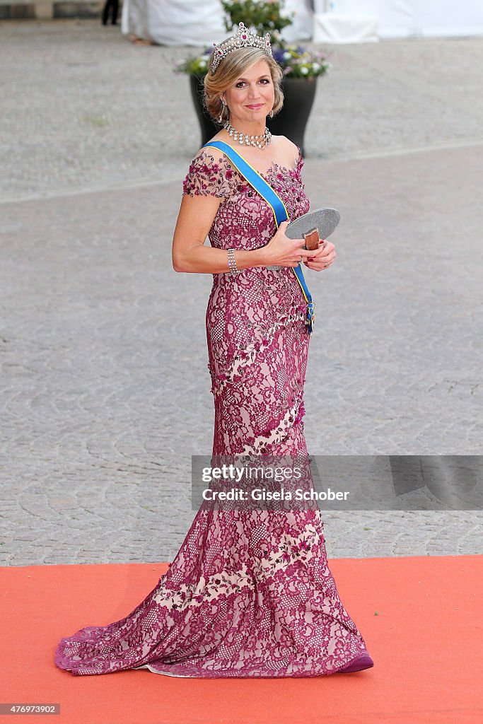 Ceremony And Arrivals: Wedding Of Prince Carl Philip Of Sweden And Sofia Hellqvist