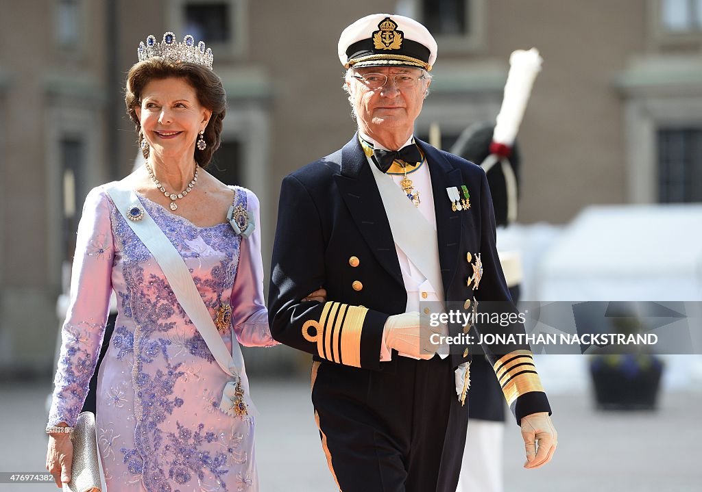 SWEDEN-ROYAL-WEDDING-ARRIVALS