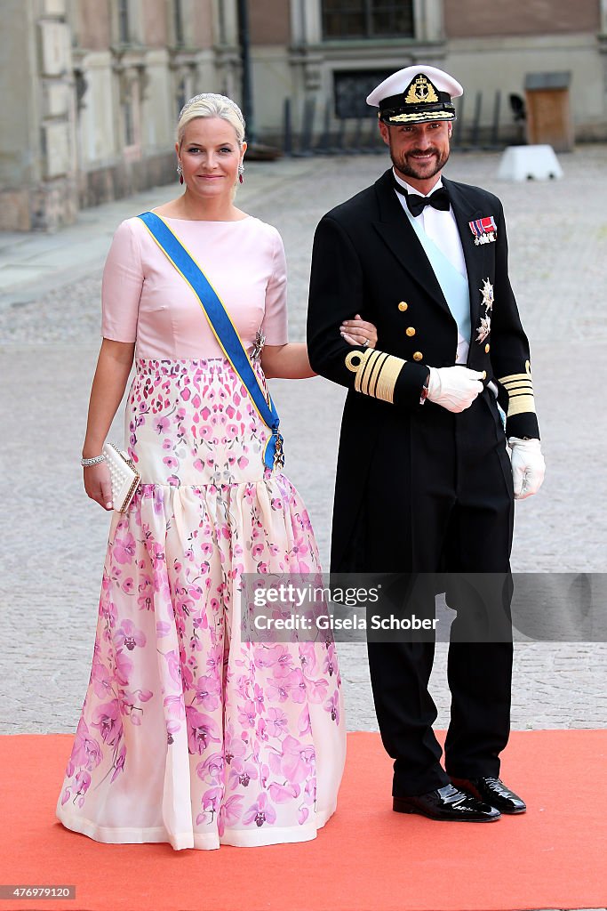 Ceremony And Arrivals: Wedding Of Prince Carl Philip Of Sweden And Sofia Hellqvist