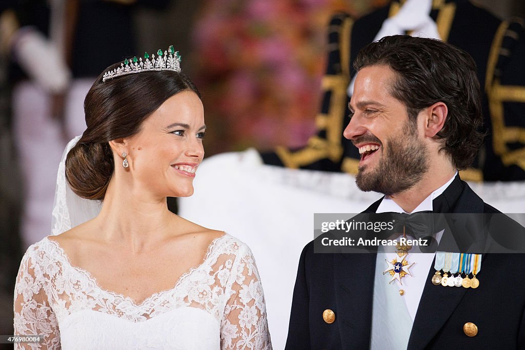 Departures & Cortege: Wedding Of Prince Carl Philip And Princess Sofia Of Sweden