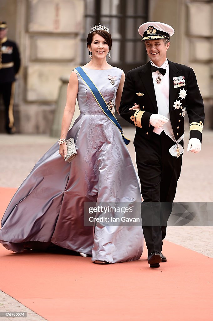 Ceremony And Arrivals: Wedding Of Prince Carl Philip Of Sweden And Sofia Hellqvist