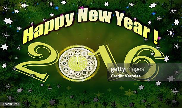 ilustraciones, imágenes clip art, dibujos animados e iconos de stock de feliz nuevo año 2016 - multiple calendars