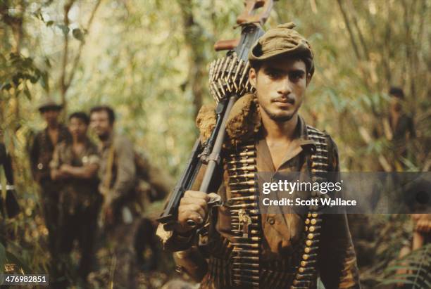Soldiers of the Sandinista Popular Army , Nicaragua, 1987.