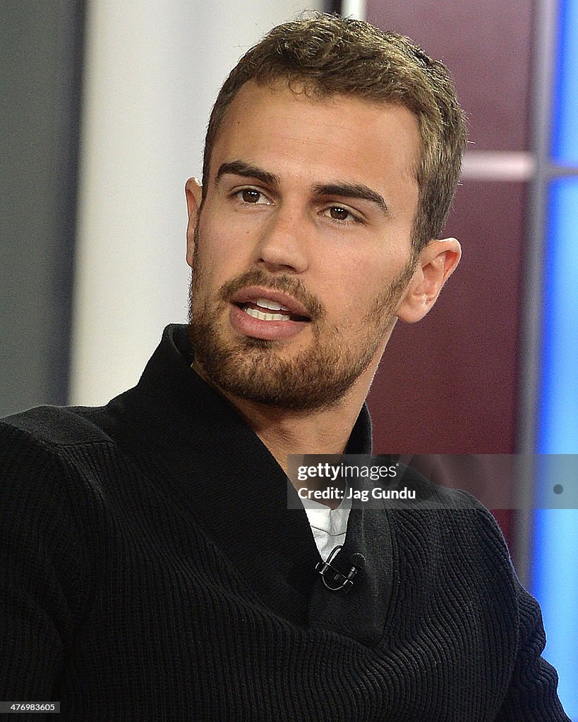 Theo James talks about his role as Four in the sci-fi movie Divergent...  News Photo - Getty Images