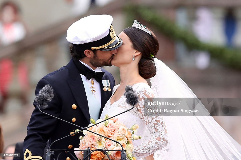 Departures & Cortege: Wedding Of Prince Carl Philip And Princess Sofia Of Sweden