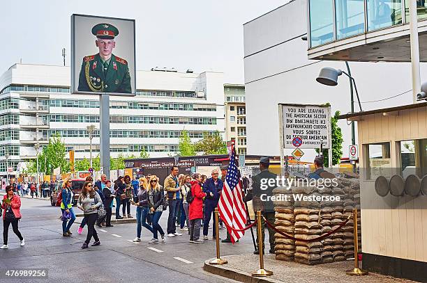 Checking Point Wall 426 Berlin Wall Checkpoints Stock Photos, High-Res Pictures, and Images ...