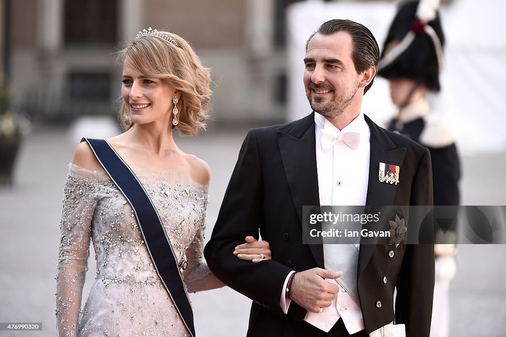 Ceremony And Arrivals: Wedding Of Prince Carl Philip Of Sweden And Sofia Hellqvist