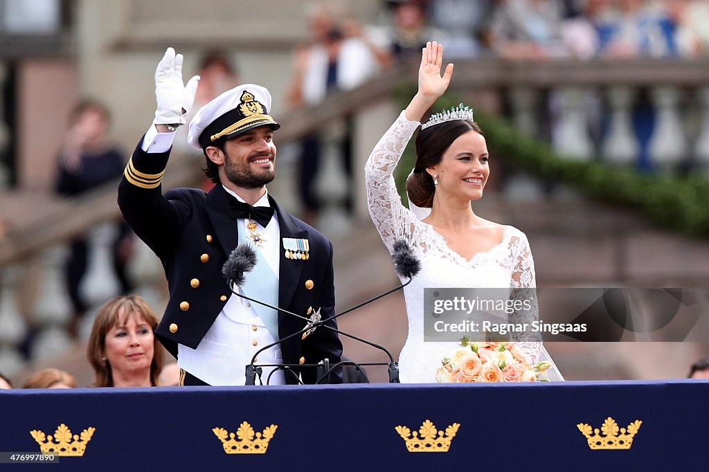 Departures & Cortege: Wedding Of Prince Carl Philip And Princess Sofia Of Sweden