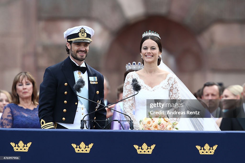 Departures & Cortege: Wedding Of Prince Carl Philip And Princess Sofia Of Sweden