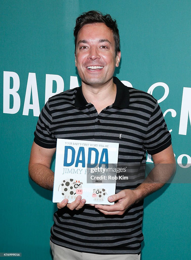 Jimmy Fallon Sign Jimmy Fallon promotes his new book,