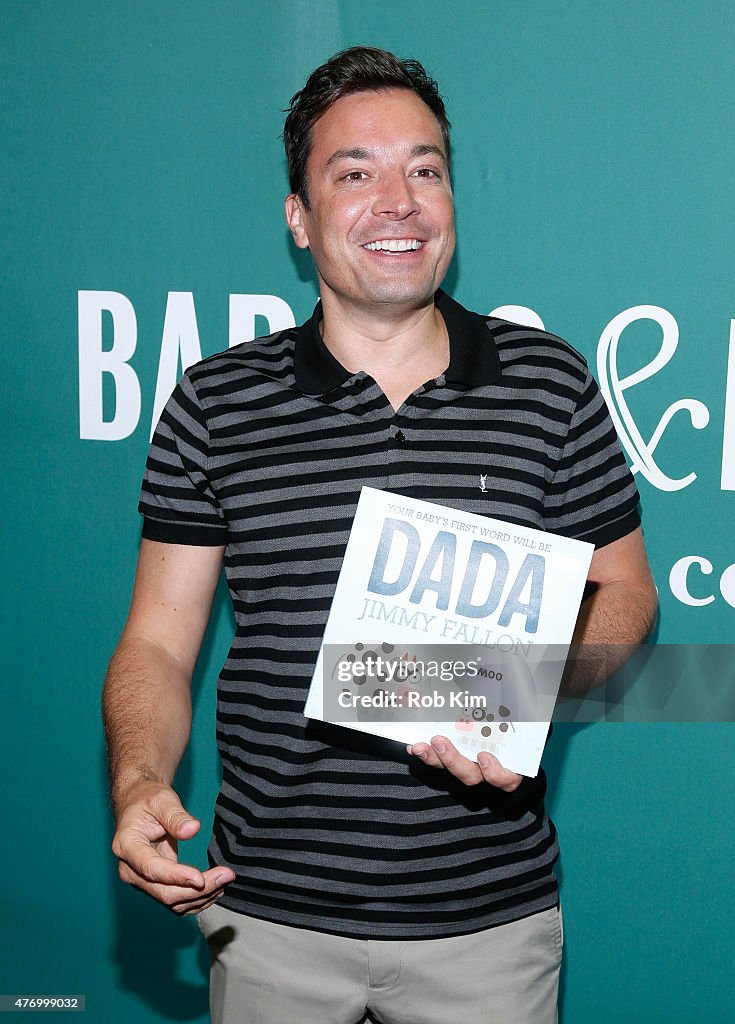 Jimmy Fallon Sign Jimmy Fallon promotes his new book,