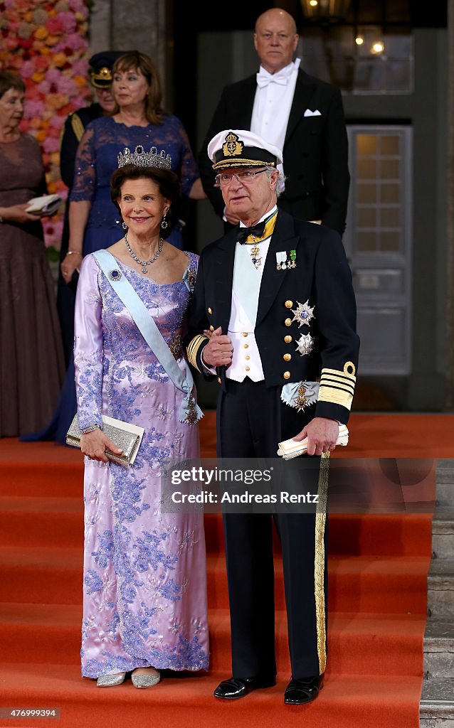 Departures & Cortege: Wedding Of Prince Carl Philip And Princess Sofia Of Sweden