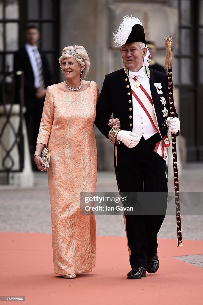 Ceremony And Arrivals: Wedding Of Prince Carl Philip Of Sweden And Sofia Hellqvist