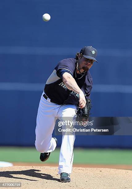 Blake Beavan Rangers 536 Blake Beavan Photos & High Res Pictures - Getty Images