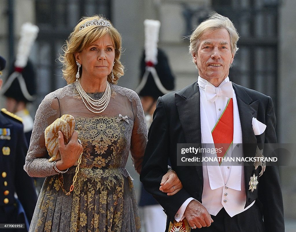 SWEDEN-ROYALS-WEDDING-ARRIVALS