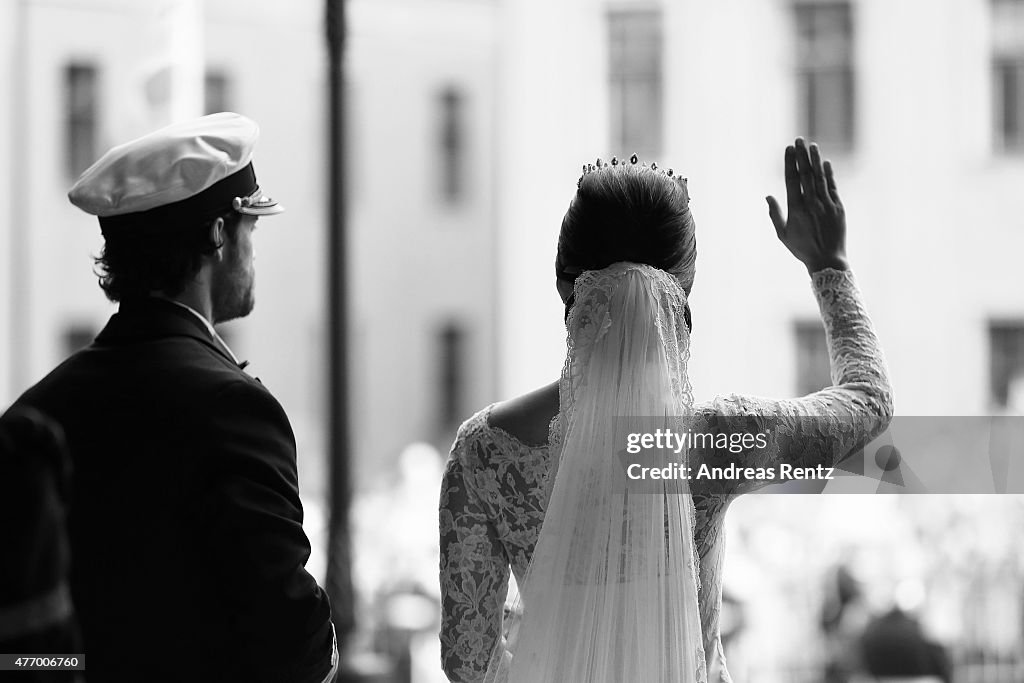 Departures & Cortege: Wedding Of Prince Carl Philip And Princess Sofia Of Sweden