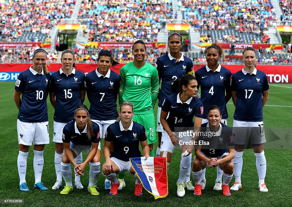 France v Colombia: Group F - FIFA Women's World Cup 2015