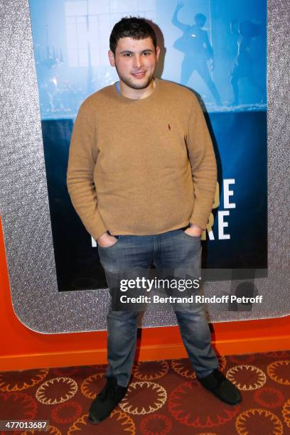 Actor of the film Mohammed Seddiki alias 'Toto le hero' attends the screening of 'La valse de Marylore' short film. Held at Cinema Gaumont Opera in...