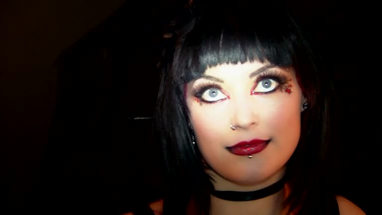 Goth R23 22 Beautiful Goth Girl Stock Videos, Footage, & 4K Video Clips - Getty ...