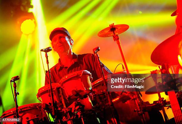 Jeffree Lerner of STS9 perform onstage at That Tent during Day 2 of the 2015 Bonnaroo Music And Arts Festival on June 12, 2015 in Manchester,...